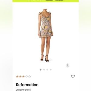 Reformation Dress
